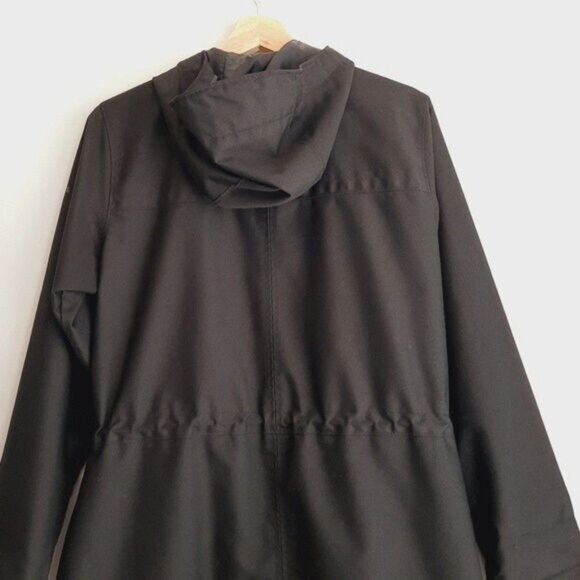 COLUMBIA Omni-Shield Jacket Coat w/ Hood Windbreaker Black Sz M - Picture 7 of 10